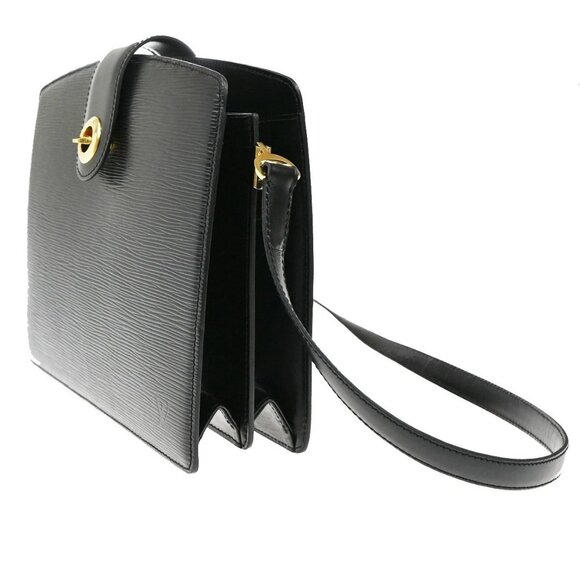 LOUIS VUITTON LV Capucines Shoulder Bag Epi Leather Black France M52342 34KB396 - Picture 2 of 16